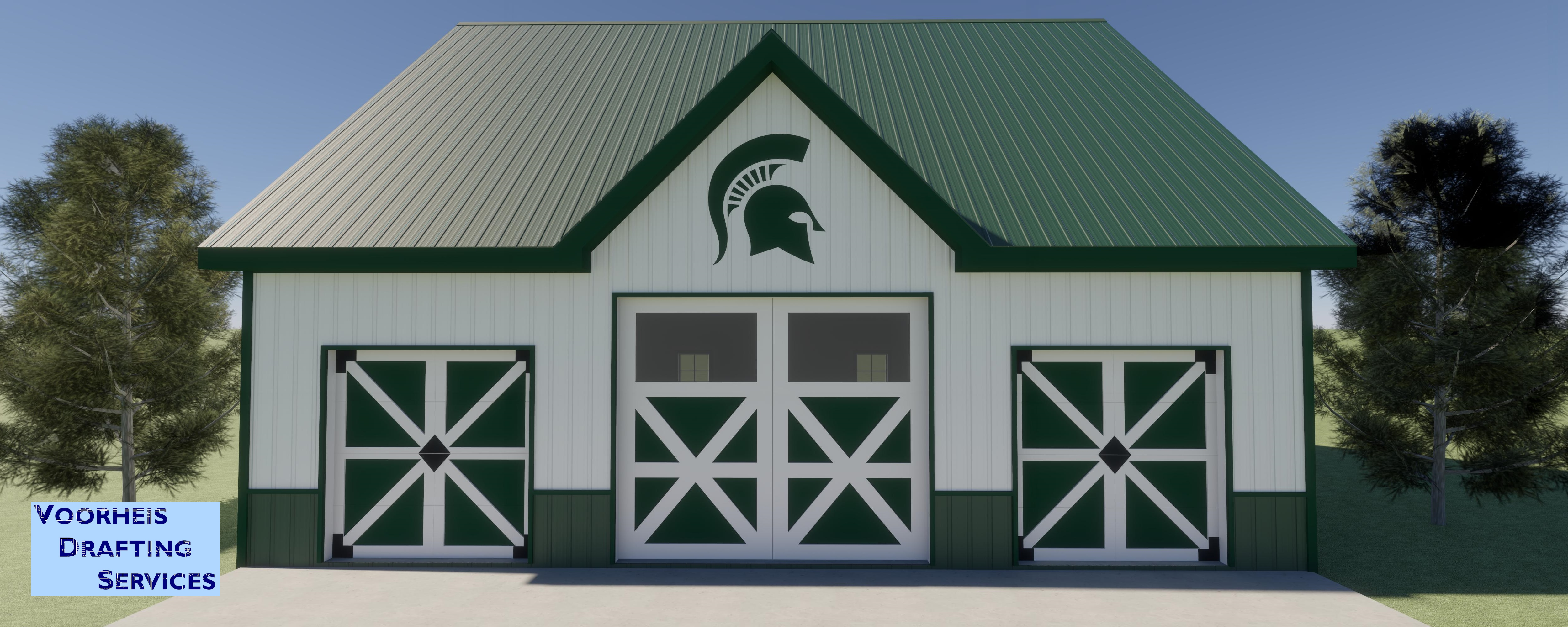 Spartan Strong Concept Barn